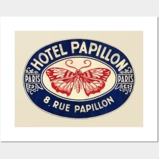 Hotel Papillon Paris Posters and Art